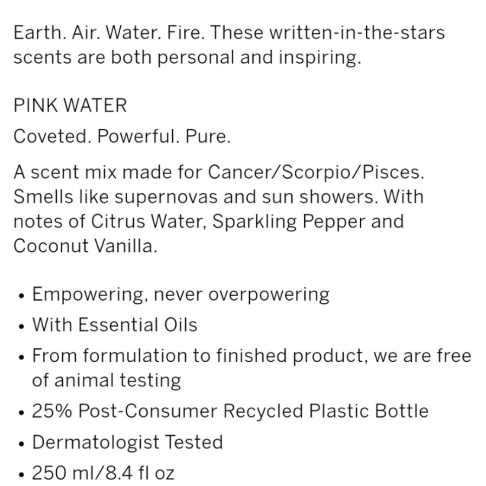 🔥FIRE 50% OFF SALE🔥 NWT‼️PINK Astrology Body Fragrance Mists 4-pc Collection - Picture 13 of 14